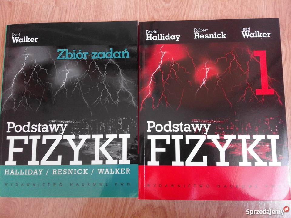 Podstawy Fizyki Tom 1 Halliday Resnick i zbiór Kielce