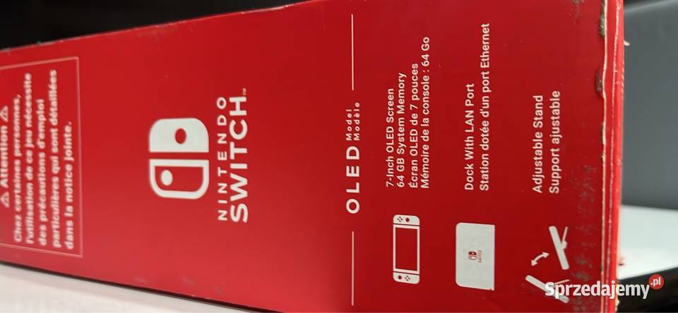 Przenośna konsola do GIER Nintendo SWITCH OLED Strzelce Opolskie