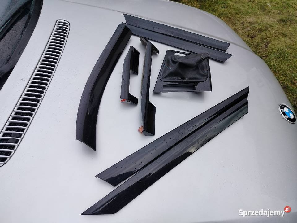 Bmw e46 sedan kombi listwy dekory czarne osobowe Aleksandrów Łódzki