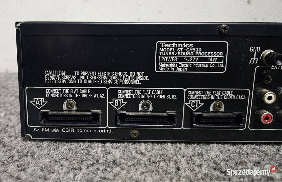 Tuner sound processor TECHNICS STCH530 Kraków