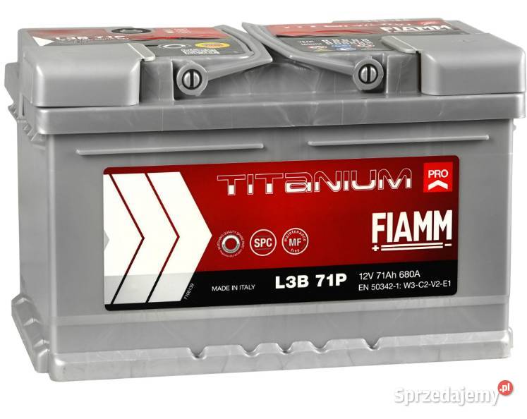 Akumulator 12V 71Ah 680A Fiamm Titanium Pro P Kościerzyna