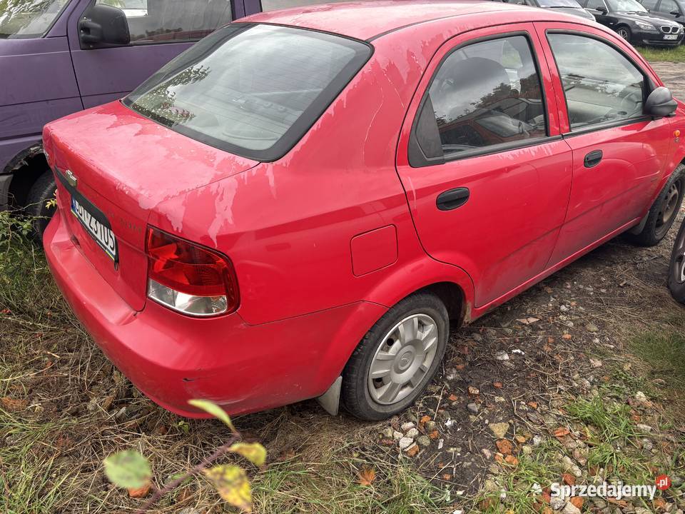 Chevrolet Aveo sedan nieuszkodzony kujawsko-pomorskie Bydgoszcz sprzedam