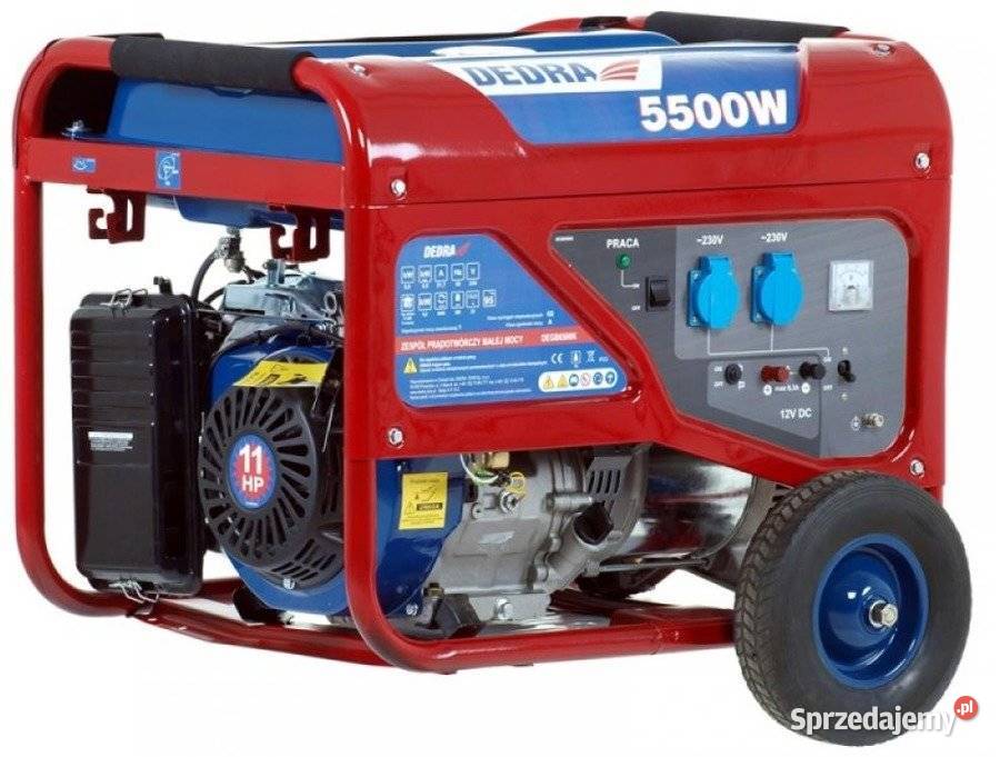 DEDRA DEGB6500K AGREGAT GENERATOR PRĄDOTWÓRCZY z Opalenica