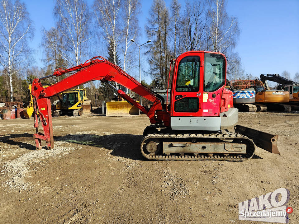 Volvo ECR88D Obrót w obrysie Ramię offset Ostrowiec Świętokrzyski