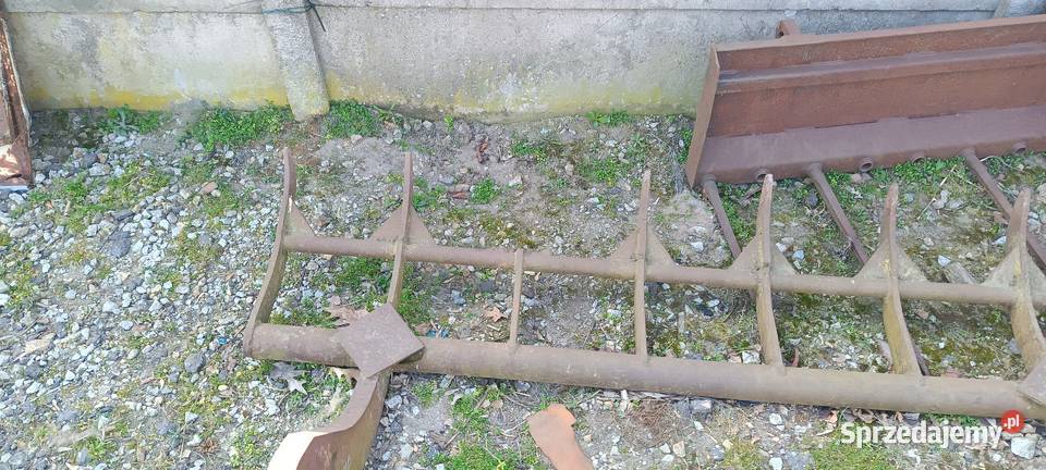 Widły Manitou 3 m Ładowacze czołowe Wągrowiec