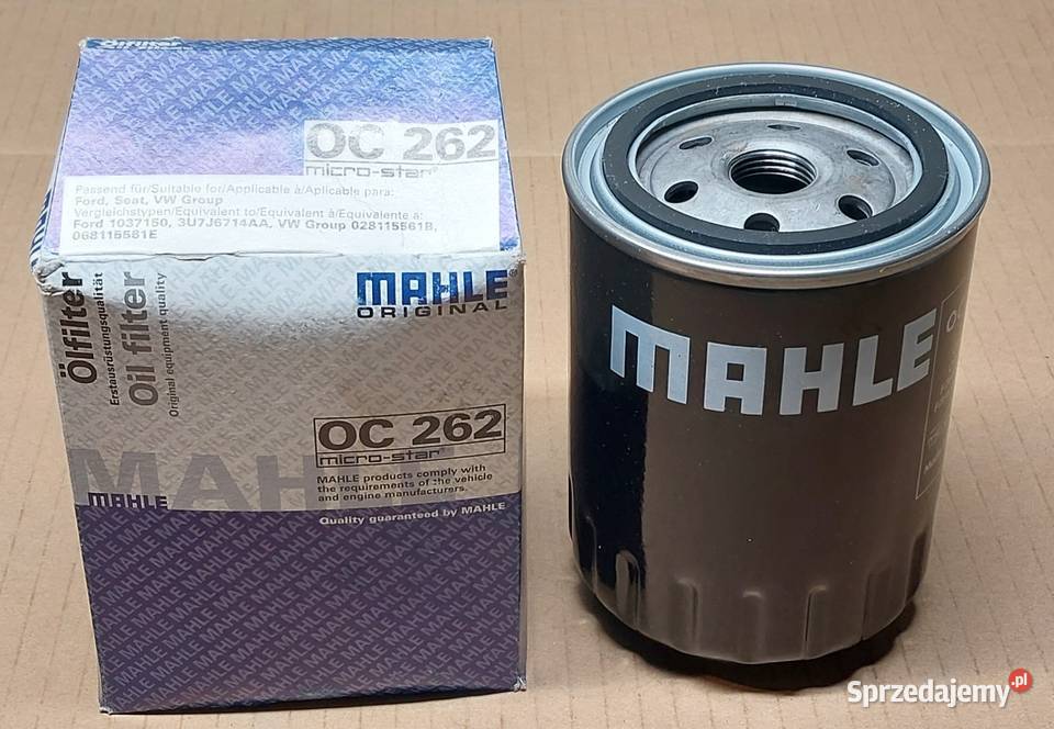 FILTR OLEJU MAHLE OC 262 VW SEAT FORD 19 TDI Mielęcin