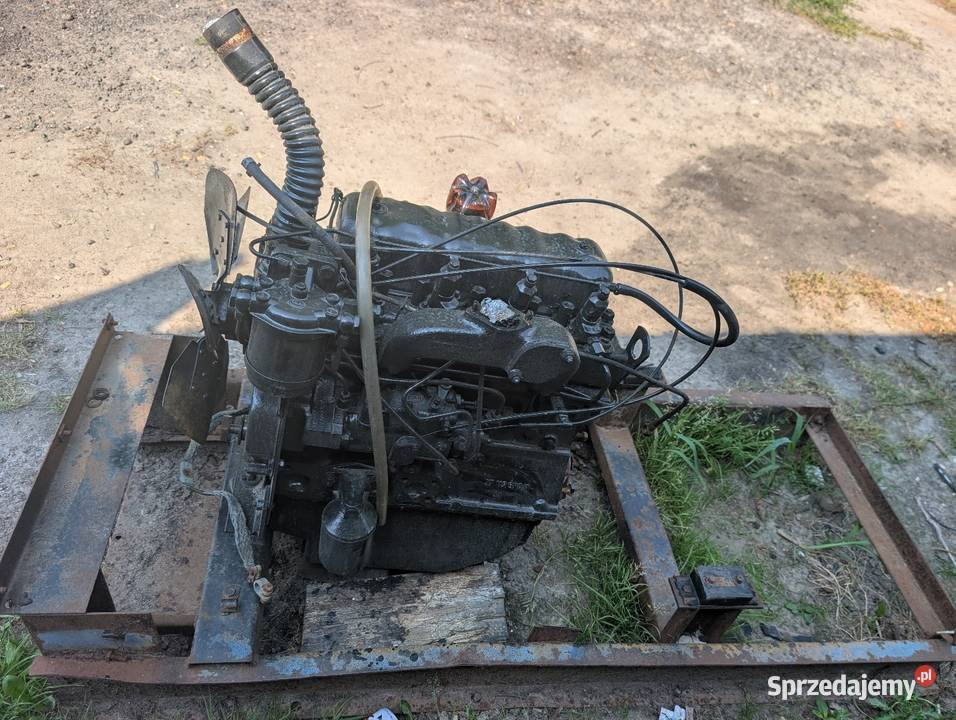 Silnik Perkins 4108 Massey Ferguson ze spawarki Izdebno-Kolonia
