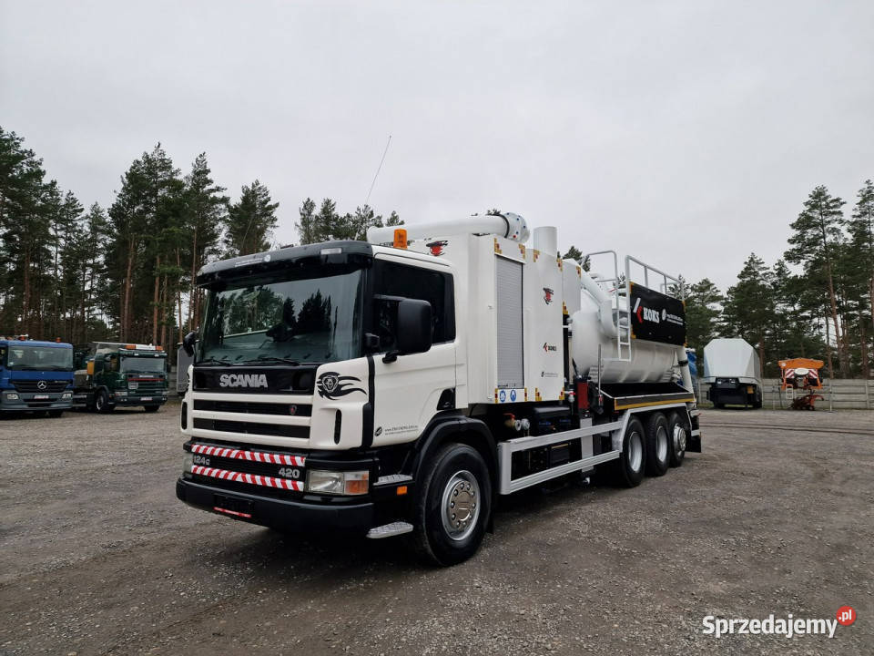 Scania KOKS MultiVac ciśnieniowy z 2 pompami świętokrzyskie Daleszyce