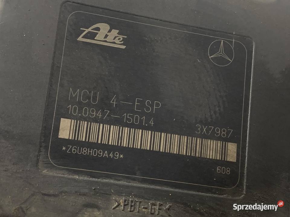 POMPA ABS MERCEDES W163 1634310112 23 150 9805 podkarpackie