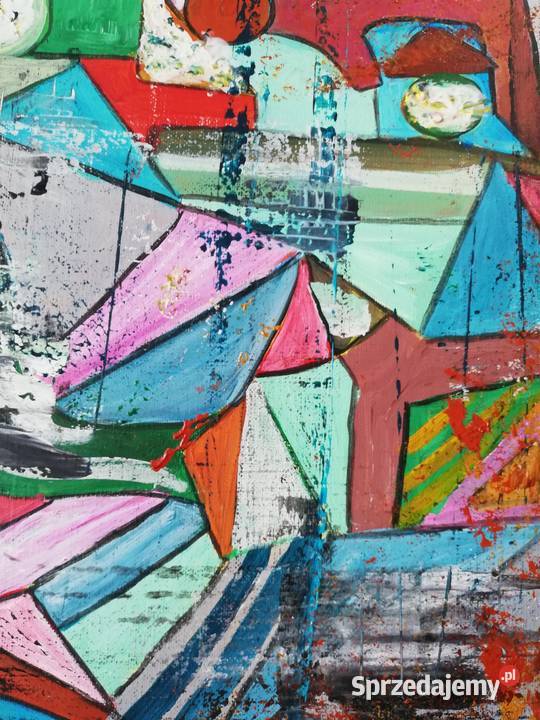 Obraz ręcznie malowany 4050 współczesny zachodniopomorskie Szczecin