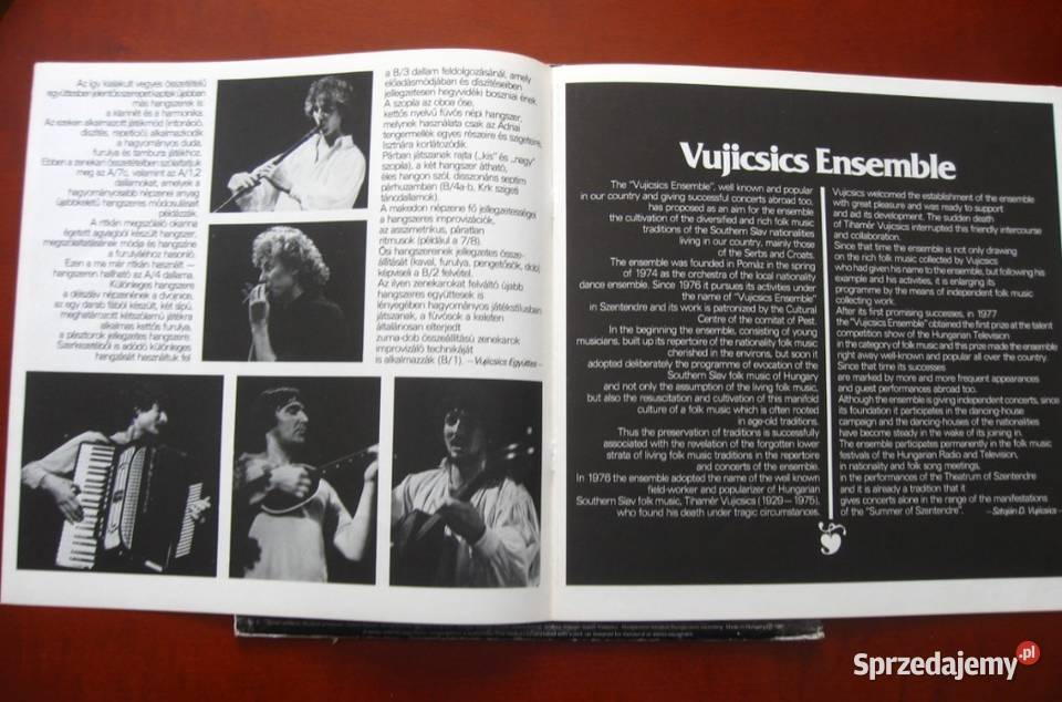 Vujicsics Ensemble Southern Slav Folk Music Płyty i kasety Szczecin