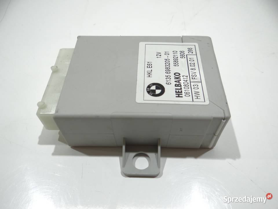 STEROWNIK MODUŁ KLAPY BAGAŻNIKA BMW E61 6983205 Strzyżewice