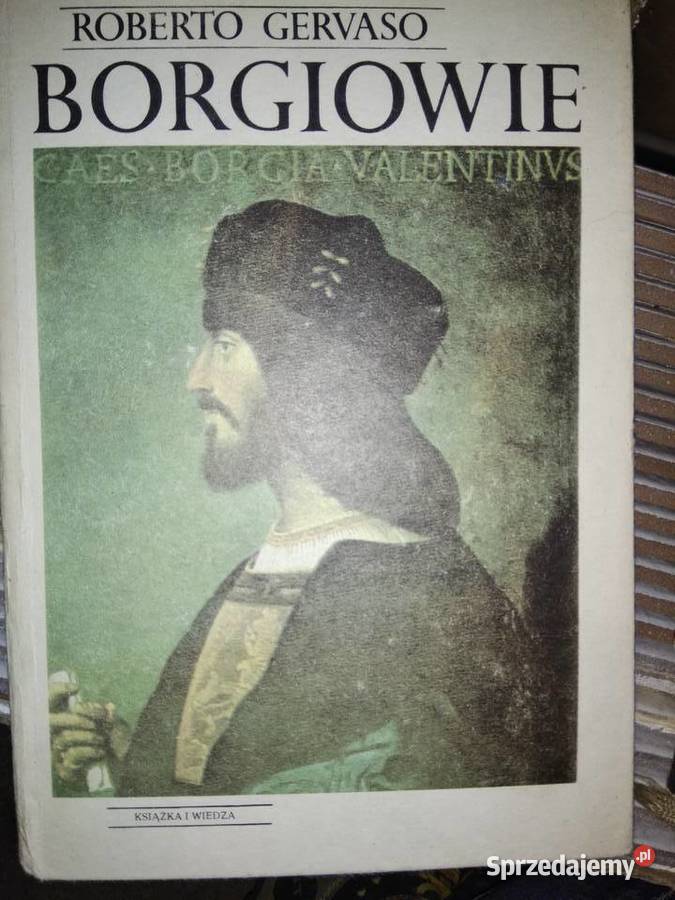 Borgiowie Gervaso książki używane antykwariaty