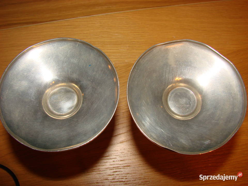 Svensk Tenn małe cynowe świeczniki Pozostałe Pruszcz Gdański