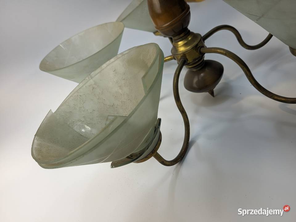 Żyrandol 1950 do renowacji Jawczyce