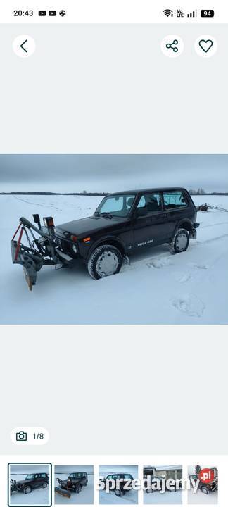 Pług śnieżny elektryczno hydrauliczny Pfau nieuszkodzony Kościerzyna