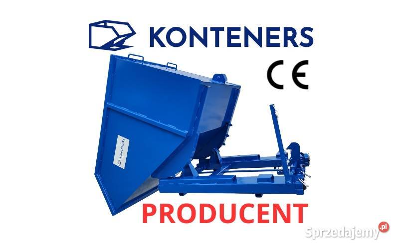 Kontener samowyładowczy pojemnik metalowy Pabianice sprzedam