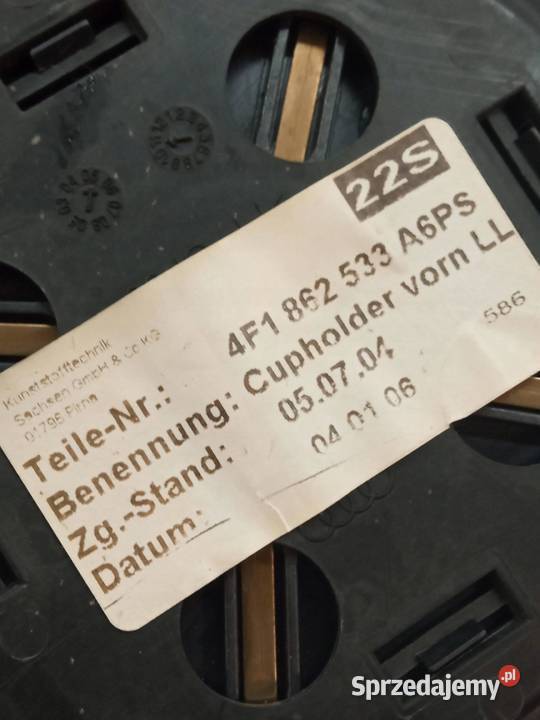 TUNEL ŚRODKOWY DEKOR SCHOWEK MMI B03110124 Audi świętokrzyskie