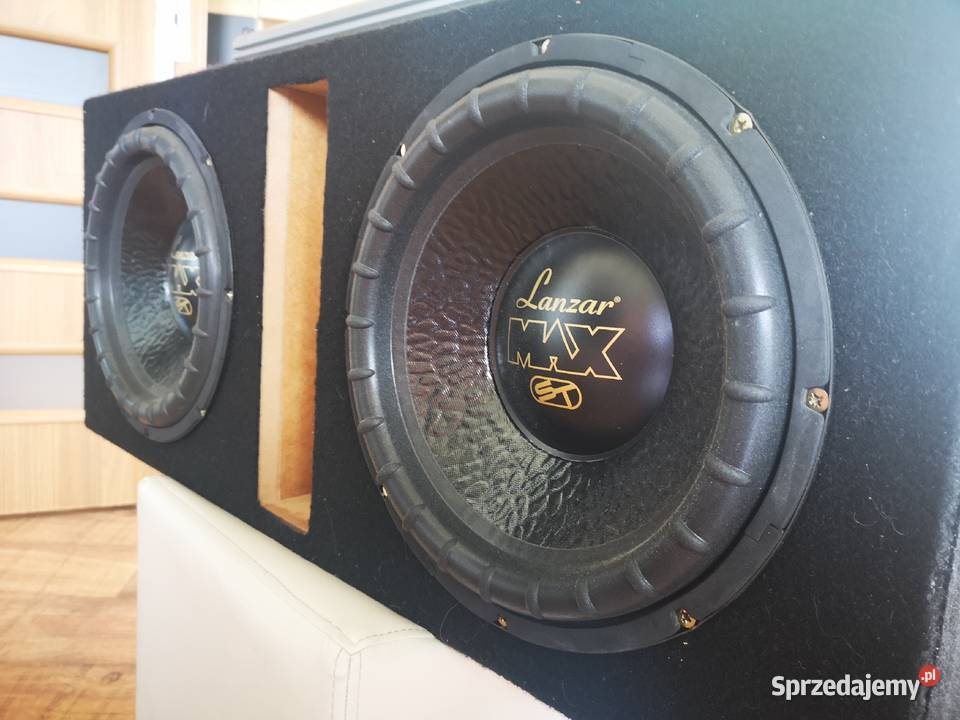 Subwoofer 2x lanzar 12D wzmacniacz peiying Szczecin
