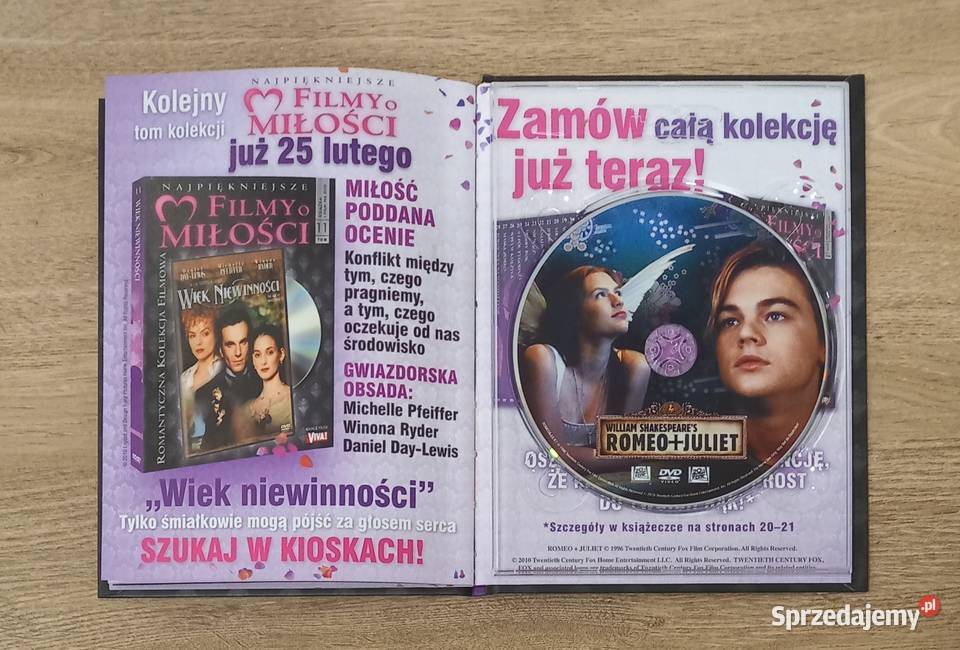 Romeo i Julia flim DVD do wyboru Kraków