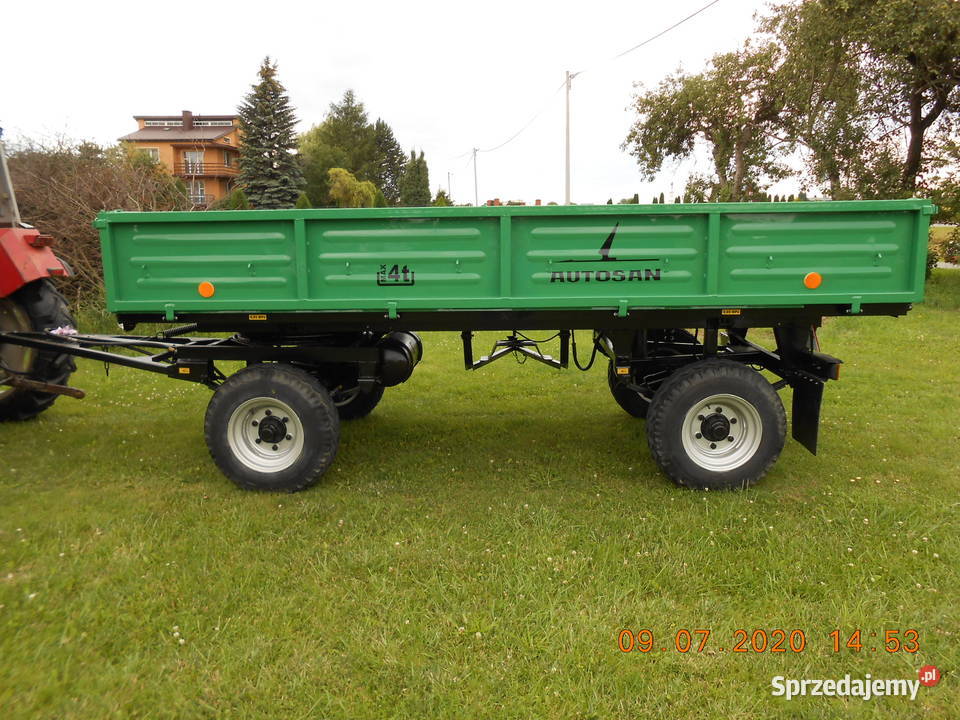 Przyczepa wywrotka Autosan D734 ładna nowa lubelskie Zamość