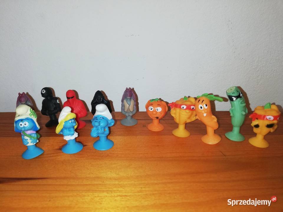Figurki na przyssawkę i inne25sztuk Tanio