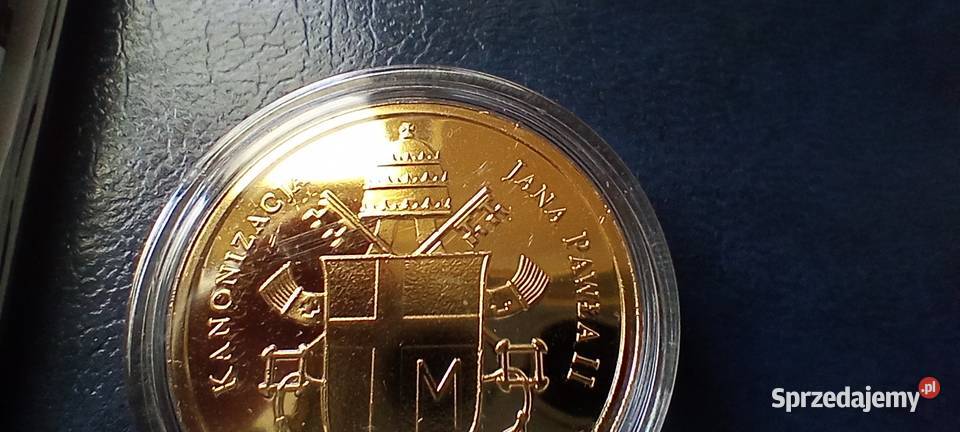 Stare monety Medal Jan Paweł II Polska 22 Lesko