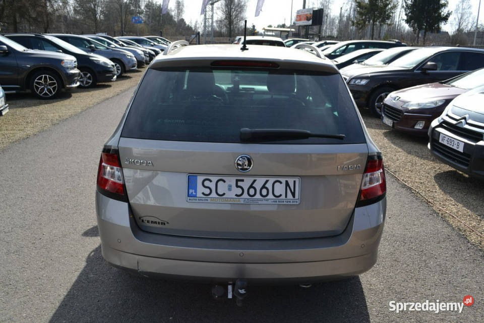 koda Fabia SKODA FABIA 10 MPi z gazem III 2014 Samochody osobowe Częstochowa