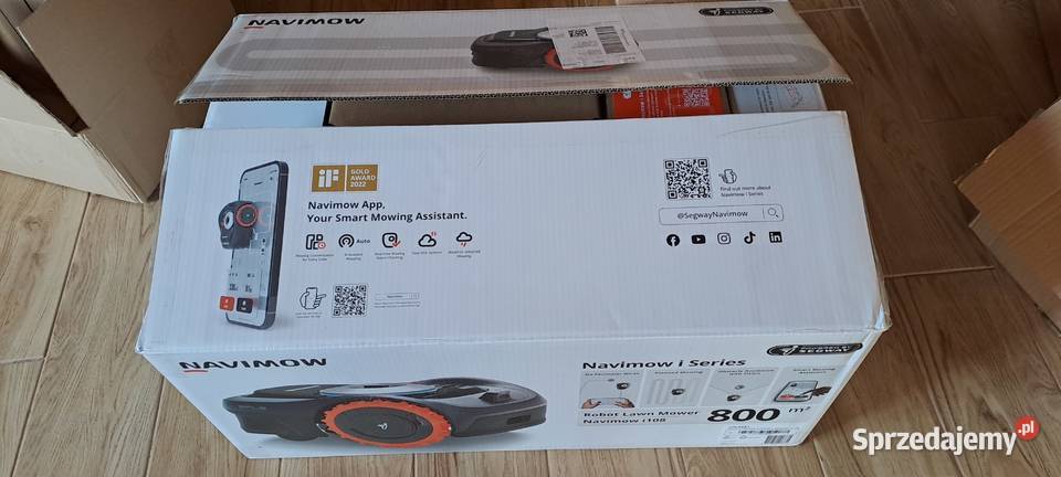 Robot koszący segway navimow i108e moduł 4G Łomianki