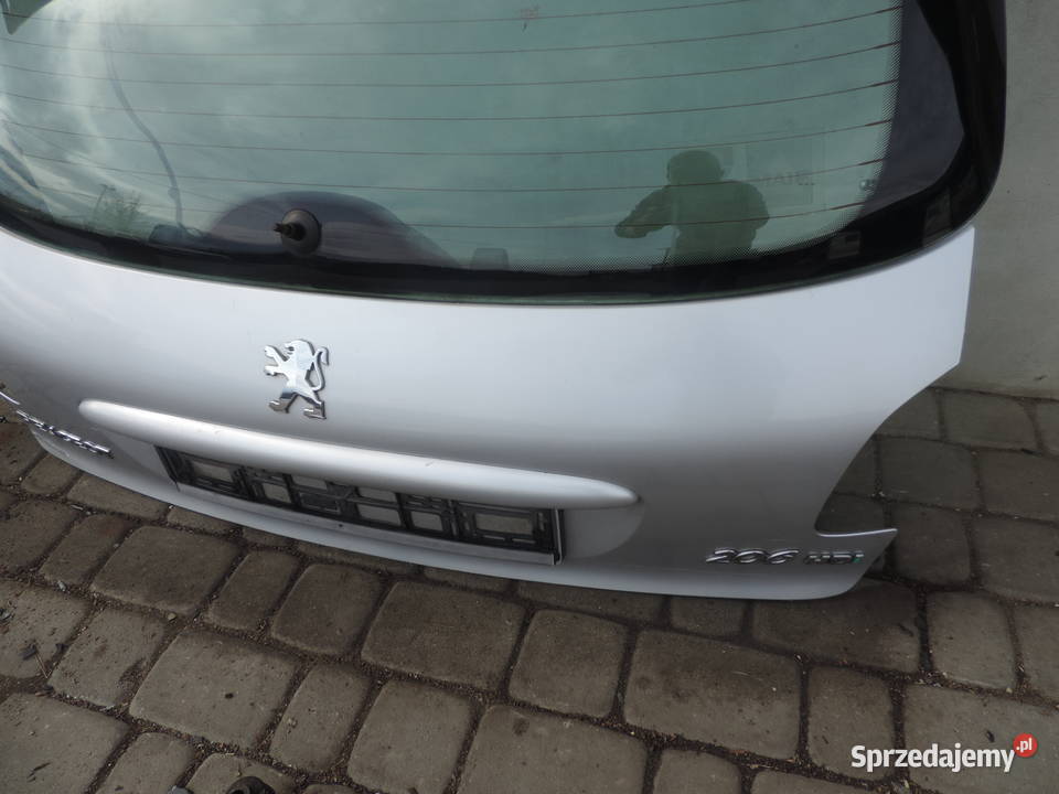 KLAPA TYLNA BAGAŻNIKA PEUGEOT 206 małopolskie Nowy Sącz