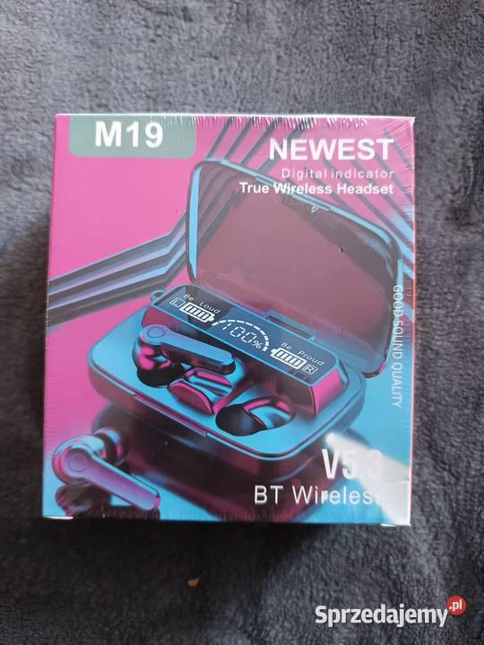 Słuchawki bezprzewodowe M 19 podlaskie Olsza