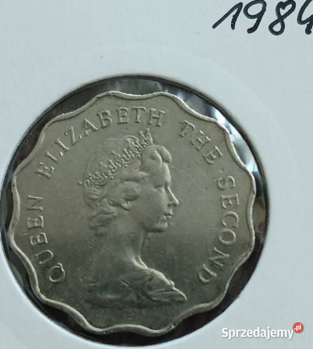 2 Dolary Hong Kong 1984 r wielkopolskie Konin
