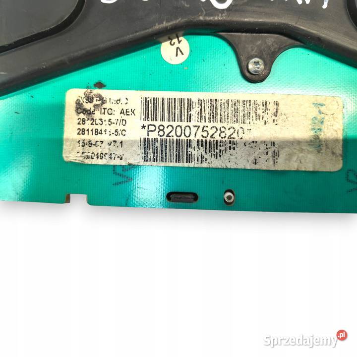LICZNIK ZEGARY P8200752820 Dacia Logan I 15 DCI