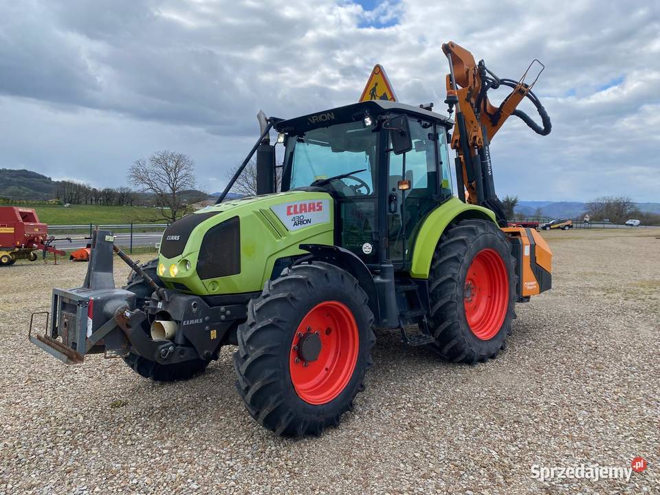 CLAAS Arion 430 Kosiarka NOREMAT Magistra M63T Opole