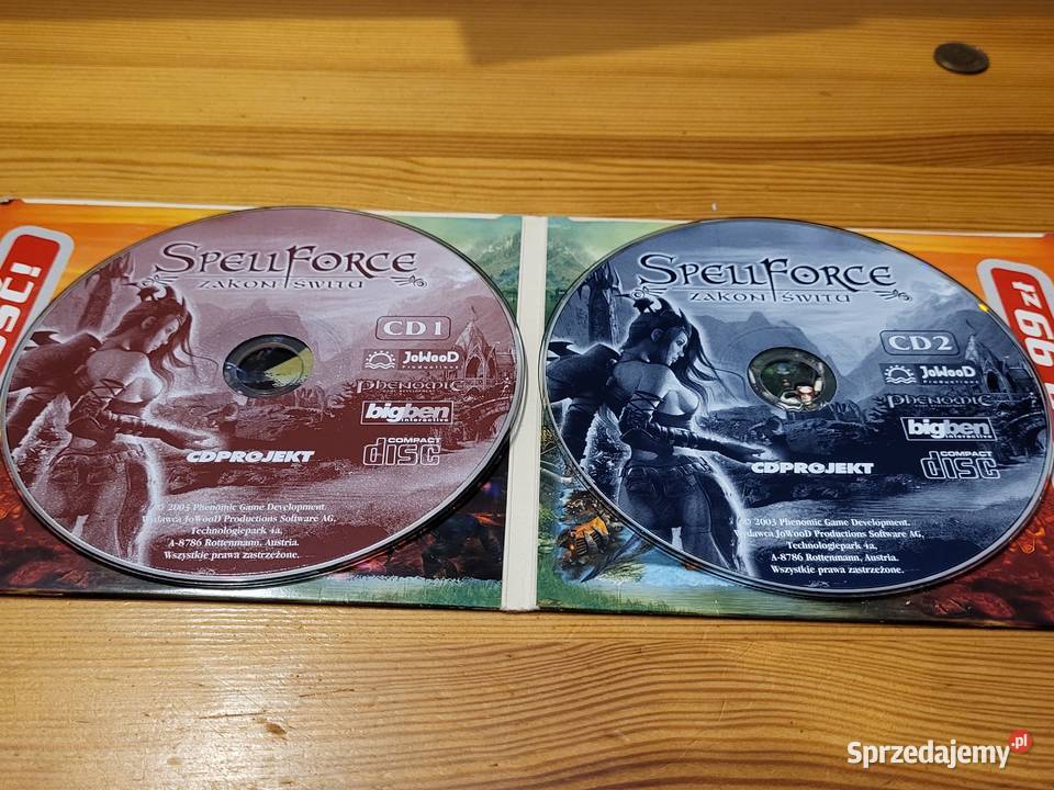 Spellforce Zakon Świtu 2CD Stan Idealny Pozostałe