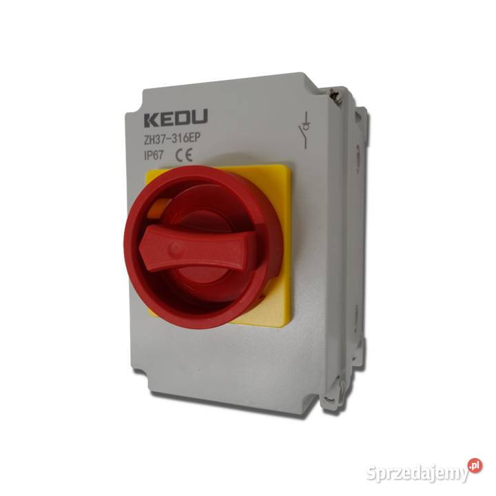 ROZŁĄCZNIK IZOLACYJNY ZH37 16A Obudowa IP67 3664 Solec Kujawski sprzedam
