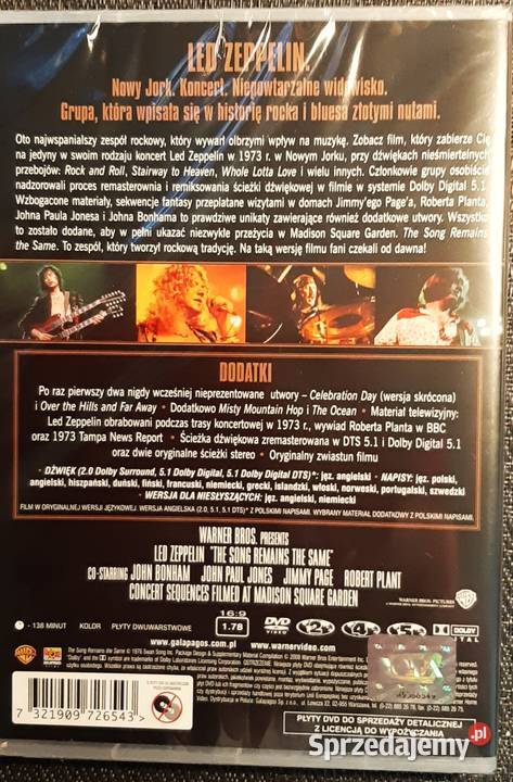 Rewelacyjny Koncert Led Zeppelin Madison Square Katowice