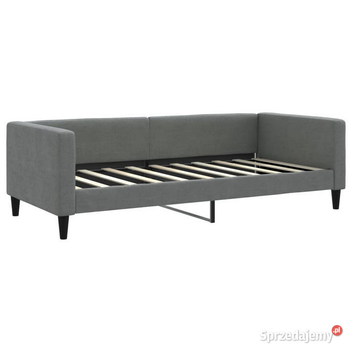 Sofa z materacem ciemnoszara tkanina 90x190 Warszawa