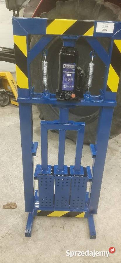 Brykieciarka hydrauliczna ręczna 10t Olesno