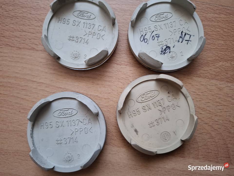 ford 4 oryginalne dekieleki do felg 60mm Zarzecze