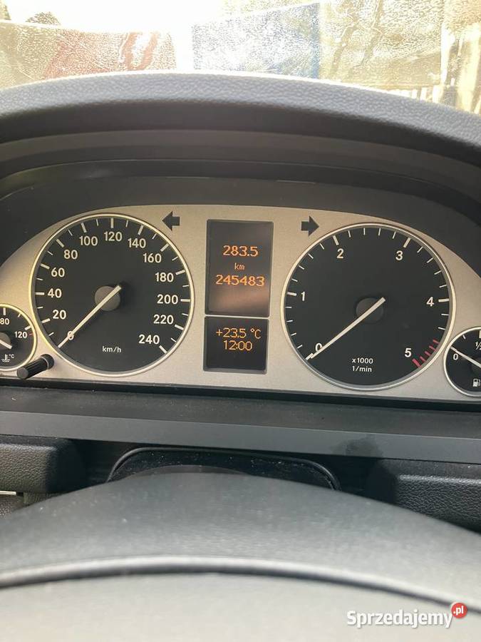 Mercedes B klasa Disel 109 USZKODZONY SILNIK