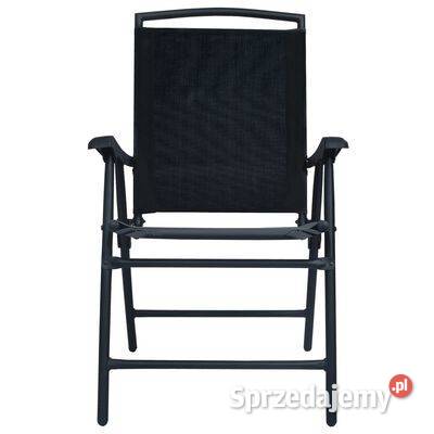 vidaXL Składane krzesła ogrodowe 2 tworzywo Warszawa sprzedam