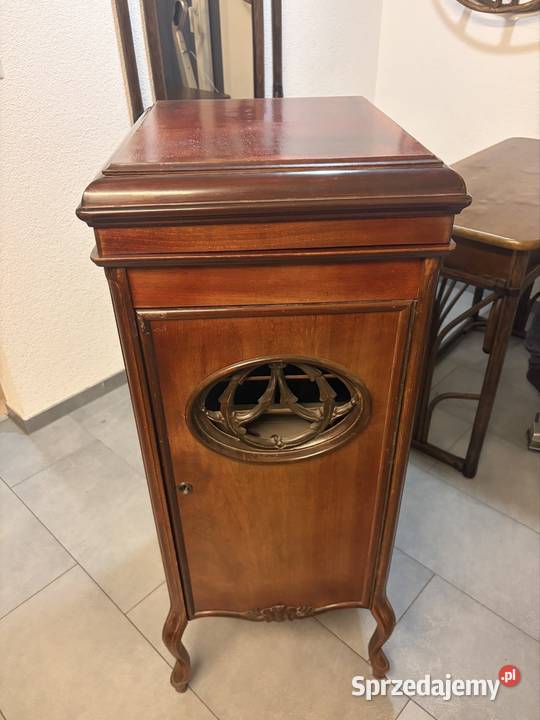 Gramofon Willy Probst Konstanz okolo 1920 dolnośląskie
