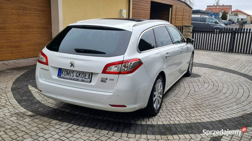 Peugeot 508 SW Panorama Navi 20 HDI 163 garażowany Płońsk