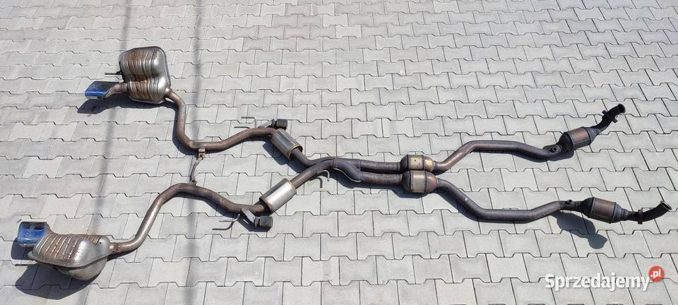 MERCEDES SL R230 WYDECH TŁUMIK KATALIZATOR V6