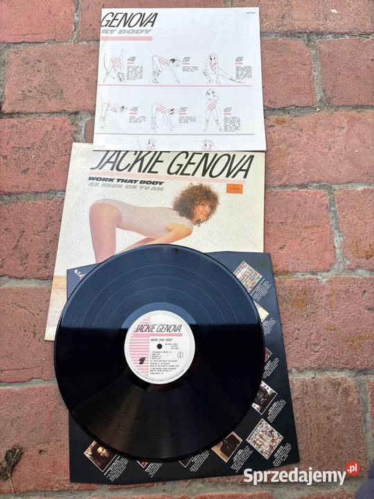 Jackie Genova Work That Body LP UK Ex aerobik na płyta winylowa Poznań