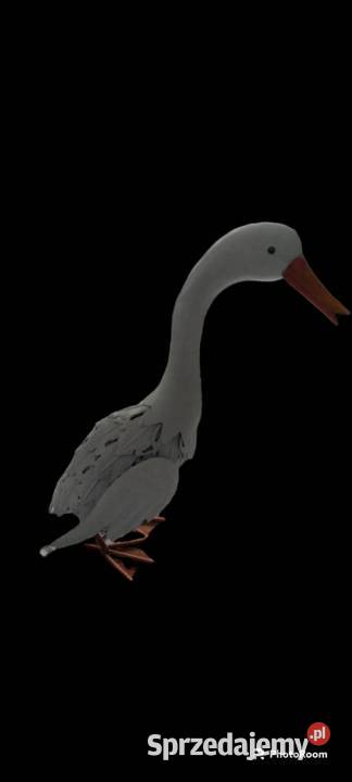 Gęś metalowa dekoracja