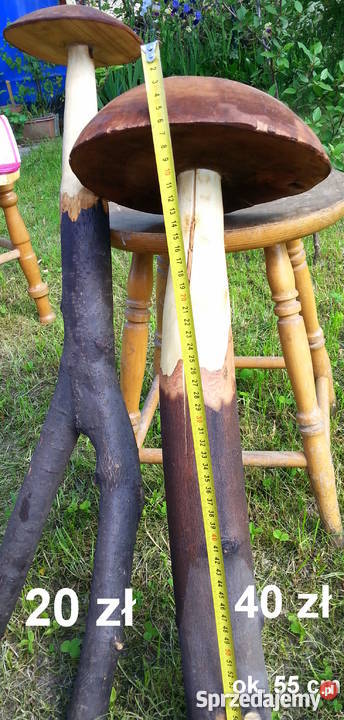 Rękodzieło drewniane grzyby Rybnik sprzedam