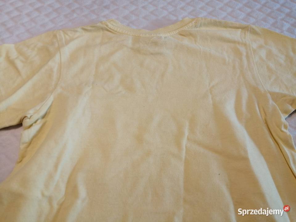 Koszulka żółta Tshirt Pidżamersi 128 E Plus M Czeladź