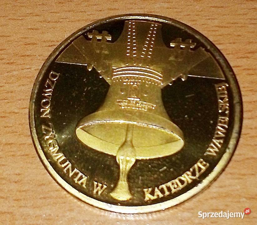 NUMIZMATDZWON ZYGMUNT W KATEDRZE WAWELSKIEJŁADNY mazowieckie